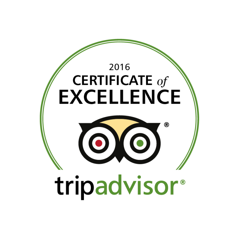 Certificate Of Excellence 2016